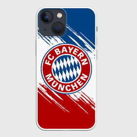 Чехол для iPhone 13 mini с принтом BAYERN MUNCHEN | БАЙЕРН МЮНХЕН в Новосибирске,  |  | bayern | bayern munchen | fc bayern | football | football club | sport | бавария | спорт | футбол | футбольный клуб