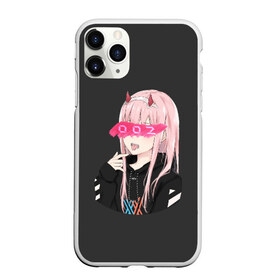 Чехол для iPhone 11 Pro матовый с принтом Zero Two в Новосибирске, Силикон |  | ahegao | anime | girl | girls | hikky | kawaii | kowai | senpai | waifu | yandre | аниме | ахегао | вайфу | девушка | кавай | кун | семпай | сенпай | тян