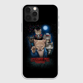 Чехол для iPhone 12 Pro Max с принтом Stranger Things в Новосибирске, Силикон |  | 11 | buster | cat | demogorgon | ghost | stranger things | демогоргон | загадочные события | изнанка | кот | котенок | кошка | монстр | охотники | очень странные дела | приведения