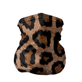 Бандана-труба 3D с принтом Леопардовая расцветка в Новосибирске, 100% полиэстер, ткань с особыми свойствами — Activecool | плотность 150‒180 г/м2; хорошо тянется, но сохраняет форму | леопард | леопардовая | леопардовые | леопардовый | леопарды | пятнистые | пятнистый | пятнистым | расцветка