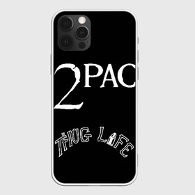 Чехол для iPhone 12 Pro Max с принтом 2pac+DR (спина) в Новосибирске, Силикон |  | 