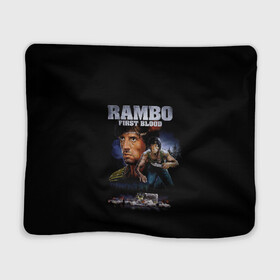 Плед 3D с принтом Rambo: First Blood в Новосибирске, 100% полиэстер | закругленные углы, все края обработаны. Ткань не мнется и не растягивается | action | army | blood | first | john | last | rambo | stallone | states | sylvester | united | usa | армия | боевик | джон | кровь | первая | последняя | рэмбо | сильвестр | сталлоне | сша