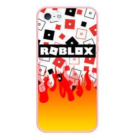 Чехол для iPhone 5/5S матовый с принтом ROBLOX в Новосибирске, Силикон | Область печати: задняя сторона чехла, без боковых панелей | roblox | roblox simulator. | код роблокс | роблокс | роблокс симулятор