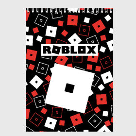 Скетчбук с принтом ROBLOX в Новосибирске, 100% бумага
 | 48 листов, плотность листов — 100 г/м2, плотность картонной обложки — 250 г/м2. Листы скреплены сверху удобной пружинной спиралью | roblox | roblox simulator. | код роблокс | роблокс | роблокс симулятор