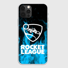 Чехол для iPhone 12 Pro с принтом ROCKET LEAGUE в Новосибирске, силикон | область печати: задняя сторона чехла, без боковых панелей | racing. | rocket league | rocket league garage | rocket trade | гонки | рокет лига