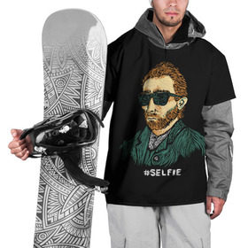 Накидка на куртку 3D с принтом Ван Гог (Selfie) в Новосибирске, 100% полиэстер |  | Тематика изображения на принте: memes | selfie | van gogh | vincent | ван гог | винсент | знаменитости | знаменитость | искусство | картина | картинки | мем | мемы | прикольные | селфи | художник