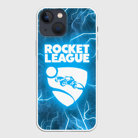 Чехол для iPhone 13 mini с принтом ROCKET LEAGUE в Новосибирске,  |  | racing. | rocket league | rocket league garage | rocket trade | гонки | рокет лига