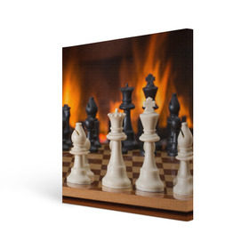 Холст квадратный с принтом Шахматы в Новосибирске, 100% ПВХ |  | Тематика изображения на принте: дамка | доска | игра | игры | камин | конь | король | огне | огнём | огненное | огонь | пешка | пламя | слон | ферзь | фигурки | фигуры | шахматная | шахматы