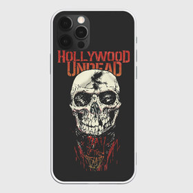 Чехол для iPhone 12 Pro Max с принтом Hollywood Undead в Новосибирске, Силикон |  | Тематика изображения на принте: hollywood | logo | mask | rap | rock | skull | undead | голливуд | лого | логотип | маски | нежить | реп | рок | рэп | череп | черепа