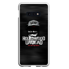 Чехол для Samsung S10E с принтом Hollywood Undead в Новосибирске, Силикон | Область печати: задняя сторона чехла, без боковых панелей | charlie scene | danny | funny man | hollywood undead | hu | j dog | johnny 3 tears | андед | голивуд | голливудская | группа | гу | нежить | реп | рок | рэп | рэпкор | ундед | ундэ