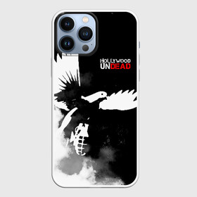Чехол для iPhone 13 Pro Max с принтом Hollywood Undead в Новосибирске,  |  | Тематика изображения на принте: charlie scene | danny | funny man | hollywood undead | hu | j dog | johnny 3 tears | андед | голивуд | голливудская | группа | гу | нежить | реп | рок | рэп | рэпкор | ундед | ундэ