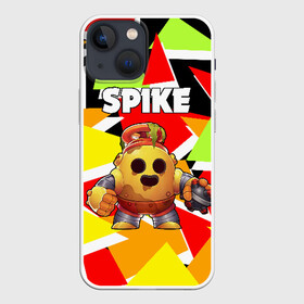 Чехол для iPhone 13 mini с принтом Brawl Stars Spike Robot в Новосибирске,  |  | brawl stars | brawl stars crow | brawl stars crow phoenix | brawl stars leon | brawl stars spike | скачать brawl stars | скачать бесплатно brawl stars