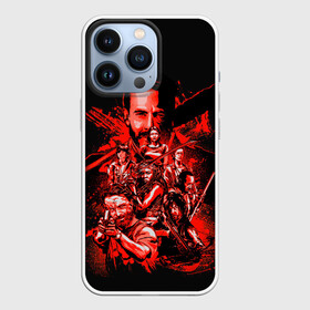 Чехол для iPhone 13 Pro с принтом The Walking Dead в Новосибирске,  |  | amc | carol | daryl | dixon | michonne | negan | reaction | rick | season 10 | twd | zombies | диксон | дэрил | зомби | мертвецы | мишонн | неган | реакция | рик | ходячие