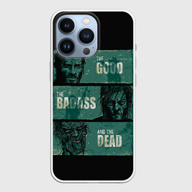 Чехол для iPhone 13 Pro с принтом The Walking Dead в Новосибирске,  |  | amc | carol | daryl | dixon | michonne | negan | reaction | rick | season 10 | twd | zombies | диксон | дэрил | зомби | мертвецы | мишонн | неган | реакция | рик | ходячие