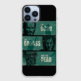 Чехол для iPhone 13 Pro Max с принтом The Walking Dead в Новосибирске,  |  | amc | carol | daryl | dixon | michonne | negan | reaction | rick | season 10 | twd | zombies | диксон | дэрил | зомби | мертвецы | мишонн | неган | реакция | рик | ходячие
