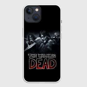 Чехол для iPhone 13 с принтом TWD в Новосибирске,  |  | Тематика изображения на принте: 10 сезон | amc | deryl dixon | fox | the walking dead | walking dead | дерил диксон | сериал | ходячие | ходячие мертвецы