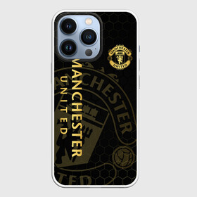 Чехол для iPhone 13 Pro с принтом Манчестер Юнайтед в Новосибирске,  |  | manchester | manchester united | mufc | red devils | красные дьяволы | манчестер | манчестер юнайтед | фанатская | футбольная | футбольный клуб | юнайтед