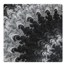 Магнитный плакат 3Х3 с принтом Абстракция в Новосибирске, Полимерный материал с магнитным слоем | 9 деталей размером 9*9 см | 3d | абстрактно | абстрактные | абстрактный | абстракция | волнистое | волнистый | дым | дымка | дымный | дымом | дыму | краска | темный | узор | узоры | чернила | черный