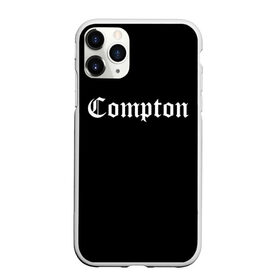 Чехол для iPhone 11 Pro Max матовый с принтом COMPTON в Новосибирске, Силикон |  | Тематика изображения на принте: compton | dj yella | dr. dre | eazy e | ice cube | mc ren | n.w.a | nwa | straight outta compton | west side | западная сторона | комптон