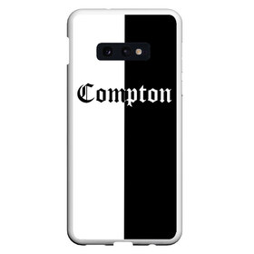 Чехол для Samsung S10E с принтом COMPTON в Новосибирске, Силикон | Область печати: задняя сторона чехла, без боковых панелей | compton | dj yella | dr. dre | eazy e | ice cube | mc ren | n.w.a | nwa | straight outta compton | west side | западная сторона | комптон