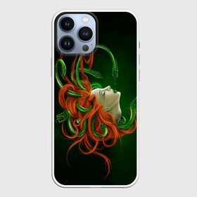 Чехол для iPhone 13 Pro Max с принтом Медуза в Новосибирске,  |  | art | medusa | глаза | горгона | девушка | змеи | медуза