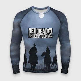 Мужской рашгард 3D с принтом RED DEAD REDEMPTION в Новосибирске,  |  | arthur morgan | cowboy | online | red dead online | red dead redemption 2 | rockstar games | wild west | артур морган | бандит | вестерн | винтовка | дикий запад | ковбой | рокстар