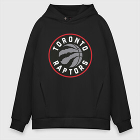 Мужское худи Oversize хлопок с принтом Toronto Raptors Logo в Новосибирске, френч-терри — 70% хлопок, 30% полиэстер. Мягкий теплый начес внутри —100% хлопок | боковые карманы, эластичные манжеты и нижняя кромка, капюшон на магнитной кнопке | nba | raptors | toronto | toronto raptors | баскетбол | нба | рапторс | рэпторс | спорт | торонто | торонто рапторс | торонто рэпторс
