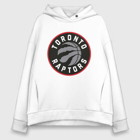 Женское худи Oversize хлопок с принтом Toronto Raptors Logo в Новосибирске, френч-терри — 70% хлопок, 30% полиэстер. Мягкий теплый начес внутри —100% хлопок | боковые карманы, эластичные манжеты и нижняя кромка, капюшон на магнитной кнопке | nba | raptors | toronto | toronto raptors | баскетбол | нба | рапторс | рэпторс | спорт | торонто | торонто рапторс | торонто рэпторс