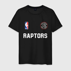 Мужская футболка хлопок с принтом Toronto Raptors NBA в Новосибирске, 100% хлопок | прямой крой, круглый вырез горловины, длина до линии бедер, слегка спущенное плечо. | nba | raptors | toronto | toronto raptors | баскетбол | нба | рапторс | рэпторс | спорт | торонто | торонто рапторс | торонто рэпторс