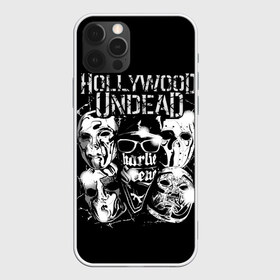 Чехол для iPhone 12 Pro Max с принтом Hollywood Undead в Новосибирске, Силикон |  | Тематика изображения на принте: charlie scene | danny | funny man | hollywood undead | hu | j dog | johnny 3 tears | голливудская нежить | голубь | голубь с гранатой | граната | ню метал | рэп метал | рэп рок