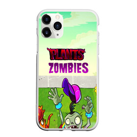 Чехол для iPhone 11 Pro матовый с принтом PLANTS VS ZOMBIES в Новосибирске, Силикон |  | garden warfare | pl | plants | plants vs. zombies | plants vs. zombies: garden warfare | popcap | zombies | кактус | картошка | подсолнух | растения против зомби | сад