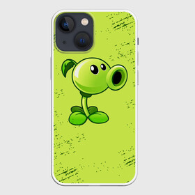 Чехол для iPhone 13 mini с принтом Plants vs. Zombies в Новосибирске,  |  | plants vs. zombies | зомби | игра | компьютерная игра | против | растения | растения против зомби