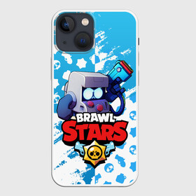 Чехол для iPhone 13 mini с принтом BRAWL STARS 8 BIT в Новосибирске,  |  | 8 bit | 8 бит. | 8bit | 8бит | android | brawl stars | colt | crow | games | leon | penny | poco | shelly | spike | wanted | брав | бравл старс | звезды | игры | мобильные игры | старс