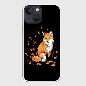 Чехол для iPhone 13 mini с принтом FOX в Новосибирске,  |  | 20 | 2020 | animal | animals | forest | fox | redhead | животное | животные | зима | лес | лис | лиса | лисица | новый год | рыжая | фыр