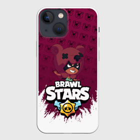 Чехол для iPhone 13 mini с принтом BRAWL STARS NITA в Новосибирске,  |  | 8 bit | 8 бит. | 8bit | 8бит | android | brawl stars | colt | crow | games | leon | penny | poco | shelly | spike | брав | бравл старс | звезды | игры | мобильные игры | нита | старс