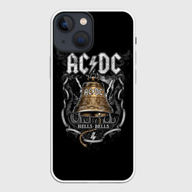 Чехол для iPhone 13 mini с принтом AC DC в Новосибирске,  |  | ac dc | acdc | acdc ас дс | австралийская | ангус янг | асдс | блюз | группа | крис слэйд | метал | молния | музыка | певцы | рок | рок н ролл | стиви янг | хард | хардрок | эксл роуз