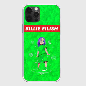 Чехол для iPhone 12 Pro Max с принтом BILLIE EILISH GREEN в Новосибирске, Силикон |  | Тематика изображения на принте: bad guy | billie | eilish | ocean eyes | айлиш | билли | девушка | певица | эйлиш