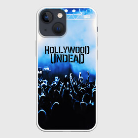 Чехол для iPhone 13 mini с принтом HOLLYWOOD UNDEAD в Новосибирске,  |  | charlie scene | danny | funny man | hollywood undead | j dog | johnny 3 tears | logo | music | rock | альтернатива | металл | музыка | музыкальный | рок