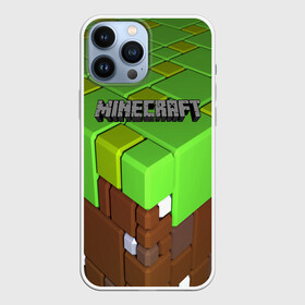 Чехол для iPhone 13 Pro Max с принтом MINECRAFT в Новосибирске,  |  | craft | creeper | dungeon | dungeons | earth | game | logo | mine | minecraft | mobile | online | дунгеонс | земля | зомби | игра | крипер | лого | майкрафт | майнкрафт | мобайл | онлайн | подземелье | подземелья