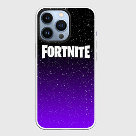 Чехол для iPhone 13 Pro с принтом FORTNITE SPACE в Новосибирске,  |  | fornite 2 | fortnite | fortnite x | marshmello | маршмелло | фортнайт | фортнайт 2 | фортнайт глава 2