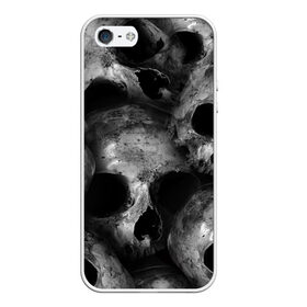 Чехол для iPhone 5/5S матовый с принтом Черепа в Новосибирске, Силикон | Область печати: задняя сторона чехла, без боковых панелей | Тематика изображения на принте: skull | гот | готика | кости | костлявые | костлявый | неживое | неживой | неживые | нежить | скелет | скелетон | скелетоны | скелеты | череп | черепа | черепки | черепком | черепок | черепом | черепы