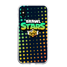 Чехол для iPhone XS Max матовый с принтом Brawl Stars в Новосибирске, Силикон | Область печати: задняя сторона чехла, без боковых панелей | Тематика изображения на принте: brawl | bs | clash line | fails | funny | leon | moments | stars | supercell | tick | бой | босс | бравл | броубол | бс | драка | звезд | осада | поззи | сейф | старс | цель