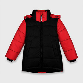 Зимняя куртка для девочек 3D с принтом FORTNITE IKONIK в Новосибирске, ткань верха — 100% полиэстер; подклад — 100% полиэстер, утеплитель — 100% полиэстер. | длина ниже бедра, удлиненная спинка, воротник стойка и отстегивающийся капюшон. Есть боковые карманы с листочкой на кнопках, утяжки по низу изделия и внутренний карман на молнии. 

Предусмотрены светоотражающий принт на спинке, радужный светоотражающий элемент на пуллере молнии и на резинке для утяжки. | fortnite | fortnite 2 | fortnite x | ikonik | marshmello | маршмелло | фортнайт | фортнайт 2 | фортнайт глава 2