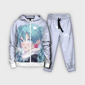 Детский костюм 3D с принтом Hatsune Miku. Winter в Новосибирске,  |  | anime | aquamarin | aquamarine | everlasting | hatsune | j pop | miku | projectdiva | singer | snow | summer | vocaloid | аквамарин | аниме | вокалоид | мику | певица | хацуне | хацунэ