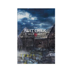 Обложка для паспорта матовая кожа с принтом Ведьмак 3 в Новосибирске, натуральная матовая кожа | размер 19,3 х 13,7 см; прозрачные пластиковые крепления | Тематика изображения на принте: cd projekt red | ciri | game | geralt | geralt of rivia | gwynbleidd | the witcher | the witcher 3: wild hunt | ведьмак | ведьмак 3: дикая охота | геральт | геральт из ривии | цири | цирилла