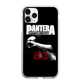 Чехол для iPhone 11 Pro Max матовый с принтом Pantera в Новосибирске, Силикон |  | Тематика изображения на принте: american | anselmo | havy metal | pantera | philip anselmo | trash metal | ансельмо | пантера | фил ансельмо