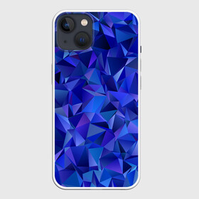 Чехол для iPhone 13 с принтом НЕОНОВЫЕ КРИСТАЛЫ в Новосибирске,  |  | abstract | crystal | geometry | geometry stripes | texture | абстракция | геометрические полосы | геометрия | кристаллы | текстура