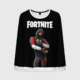 Мужской свитшот 3D с принтом FORTNITE IKONIK (КАПЮШОН) в Новосибирске, 100% полиэстер с мягким внутренним слоем | круглый вырез горловины, мягкая резинка на манжетах и поясе, свободная посадка по фигуре | Тематика изображения на принте: fnchap2 | fortnite | fortnite 2 | fortnite x | ikonik | marshmello | иконик | маршмелло | фортнайт | фортнайт 2 | фортнайт глава 2