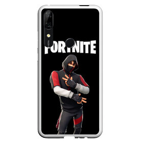 Чехол для Honor P Smart Z с принтом FORTNITE IKONIK (КАПЮШОН) в Новосибирске, Силикон | Область печати: задняя сторона чехла, без боковых панелей | fnchap2 | fortnite | fortnite 2 | fortnite x | ikonik | marshmello | иконик | маршмелло | фортнайт | фортнайт 2 | фортнайт глава 2