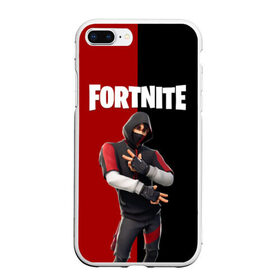 Чехол для iPhone 7Plus/8 Plus матовый с принтом FORTNITE IKONIK в Новосибирске, Силикон | Область печати: задняя сторона чехла, без боковых панелей | fortnite | fortnite 2 | fortnite x маршмелло | ikonik | marshmello | ninja | ninja streamer | иконик | ниндзя | фортнайт | фортнайт 2 | фортнайт глава 2